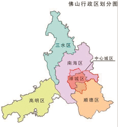佛山"十三五"规划公布 到2020年中心城区控制缩减20万人