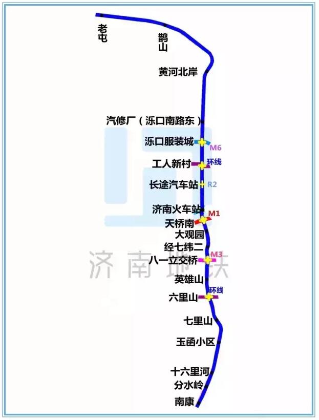 济南地铁站点、线路大集合!地铁环线规划29