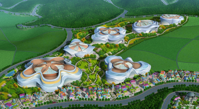 崇左恒大文旅康养城-水世界效果图