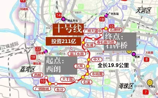 广州7条地铁新线规划重磅来袭！