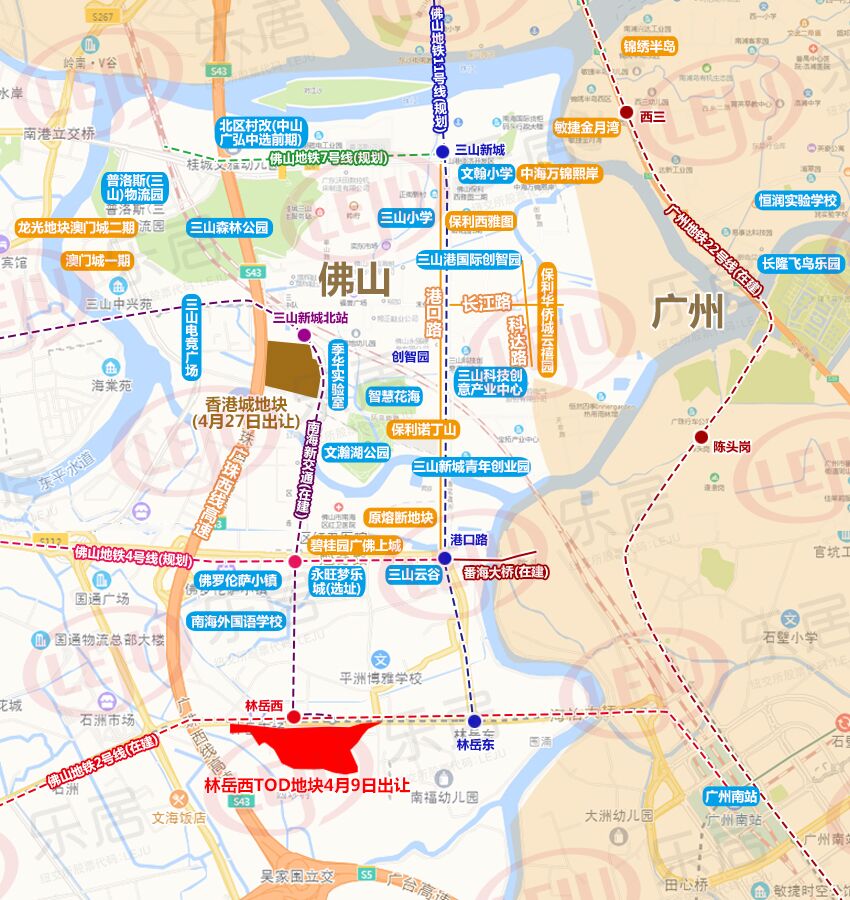 13575元/㎡成交！超52.6亿元！桂城林岳TOD巨无霸地块成交