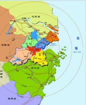 中国在建城市群南京多中心发展圈 城东南巨变