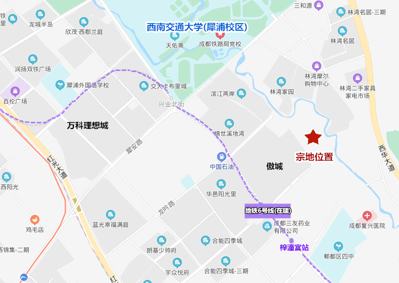 土拍快讯|梓潼宫站TOD，约79亩纯住宅用地底价成交