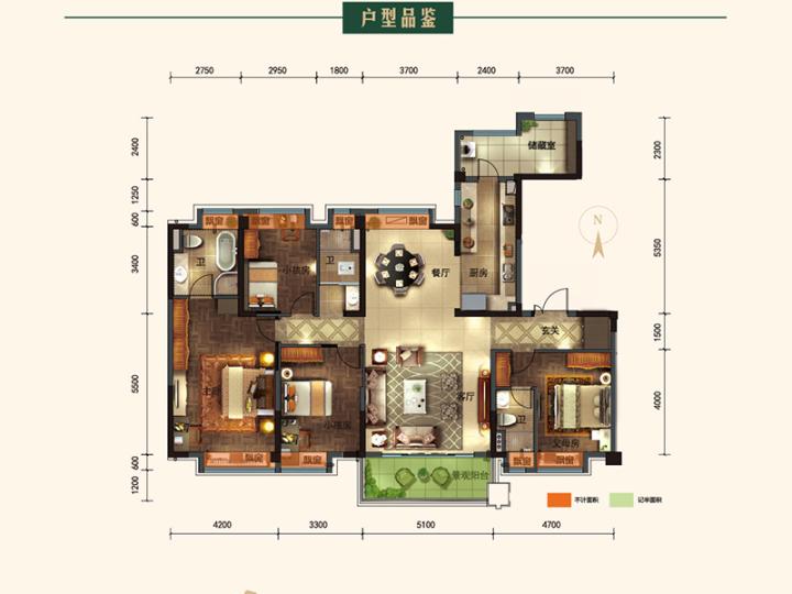 190平户型图