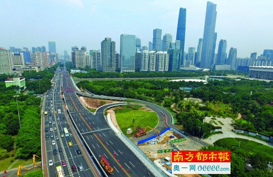广州大桥新桥10月2日开通