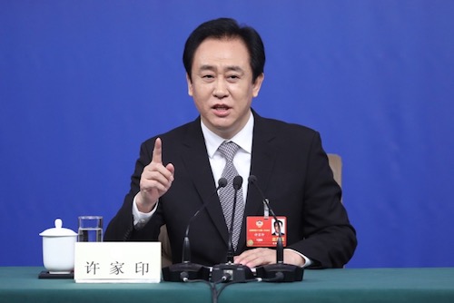 许家印委员回答记者提问
