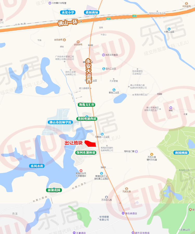 7451元/㎡底价成交！海逸二入狮山官窑！2.9亿获东风水库地段地块
