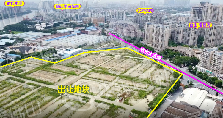 超1.3万/㎡起拍！里水湖洲村改造地超20亿挂牌 规划有轨电车途经
