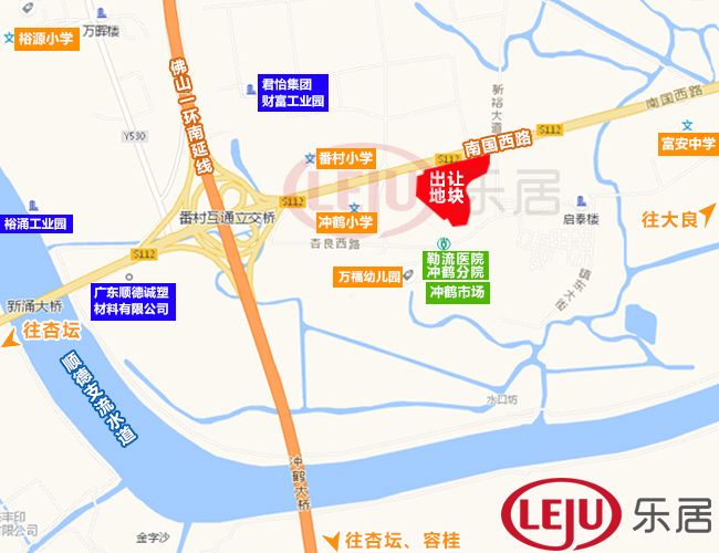 勒流又一片"处女地":逾9.3亿起拍 距离大良8.8公里