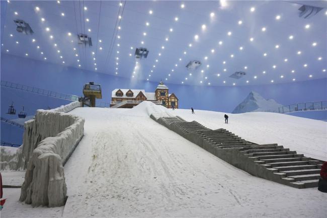 炎夏也能滑雪 华南最大室内滑雪场6月15日开业迎置业潮 买房导购 广州乐居网