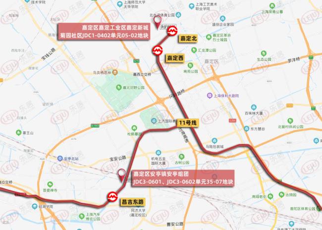 嘉定2宅地共8家以上房企竞拍 安亭热度不及嘉定新城