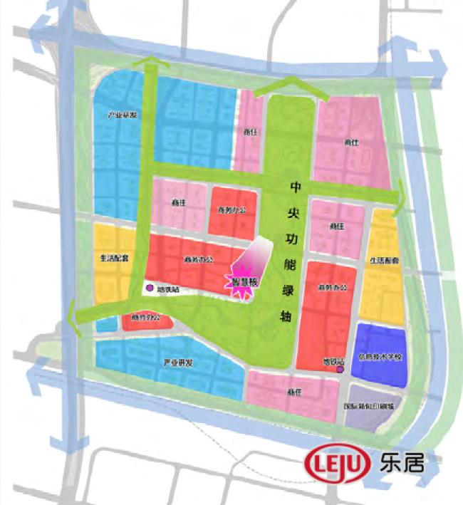 桃浦科技智慧城规划图