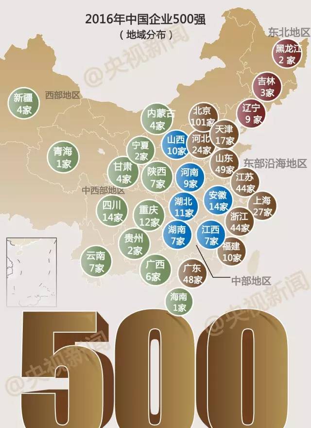 2016中国500强企业出炉 最赚钱的公司是哪家