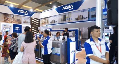 “海我智家”旗下AQUA雅减达专览会展聪明家电