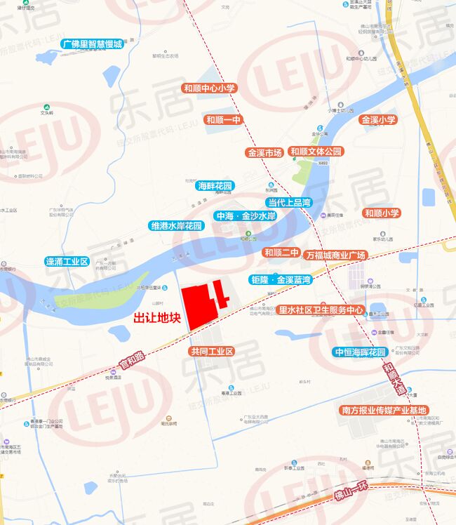 11775元/㎡！超22亿！蓝光首入南海夺里水11.3万㎡巨无霸地