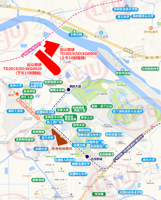 10837元㎡二进北滘绿城194亿斩获北滘新城逾11万方tod宅地
