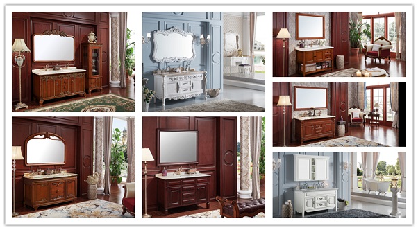 目前，阿洛尼浴室柜产品涵盖欧式、美式、新中式等多种风格