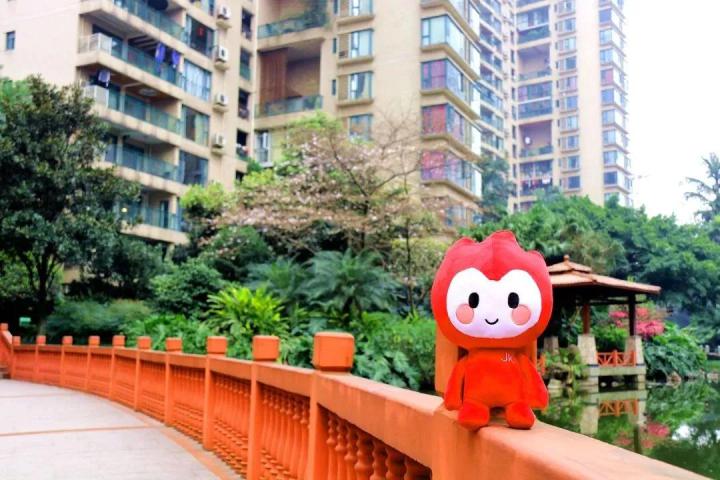 跟着金小宝,云赏金科大社区明媚春光