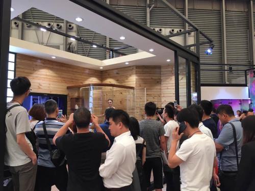 福瑞卫浴展位现场