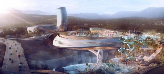 大王山旅游度假区效果图 大王山旅游度假区效果图