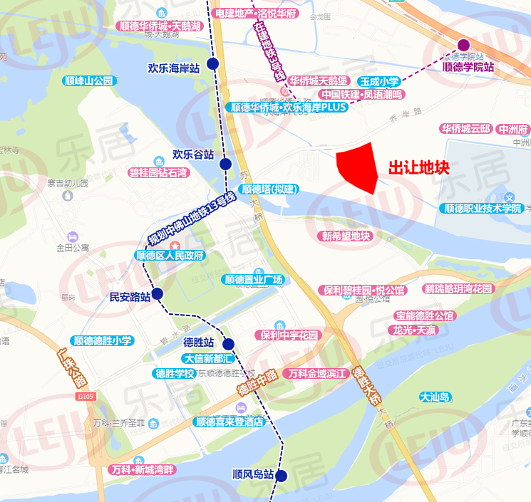重磅来袭！顺德大良超32亿挂牌逾11万㎡宅地 就在欢乐海岸旁