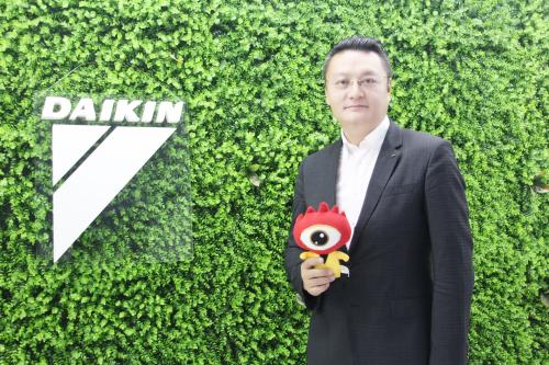 大金（中国）投资有限公司副总经理兼武汉分公司总经理胡立峰先生