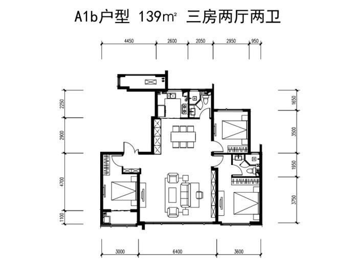 西安海逸长洲户型图