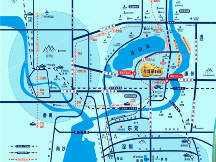 增城挂绿湖碧桂园289套住宅入市 推售88-124平洋房