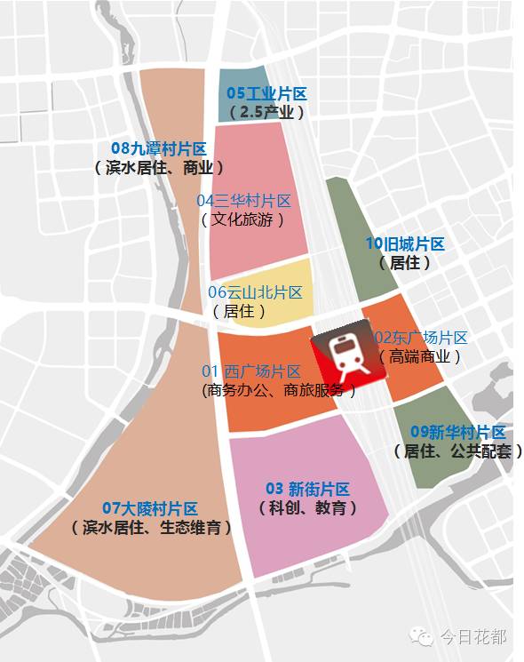 打造北站新城到底具体要拆哪些地方?一大波高清规划图