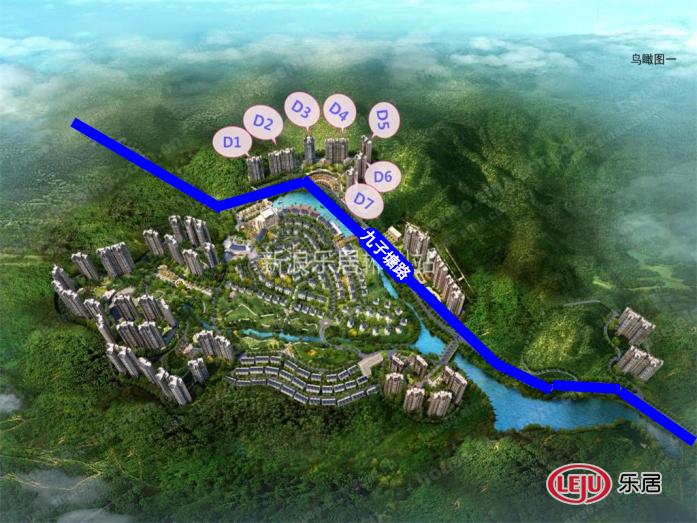九龙湾9月航拍工程进度及行情播报 郴州乐居网
