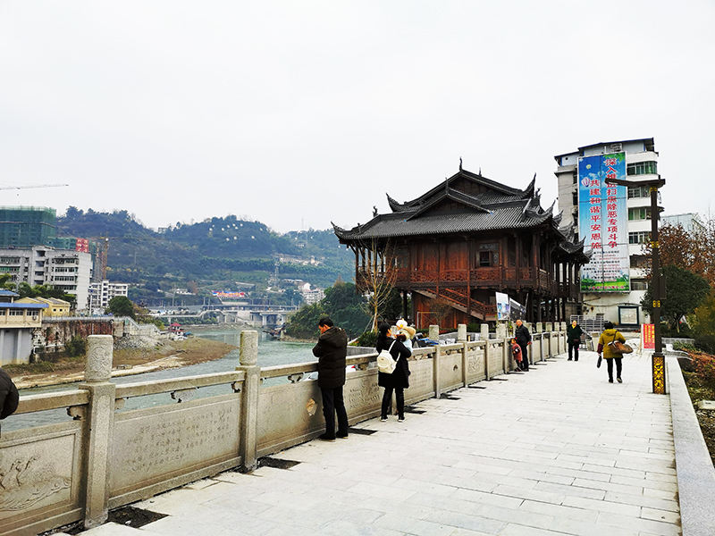 亲水阁,文化宫,公园.舞阳坝老城建设开挂
