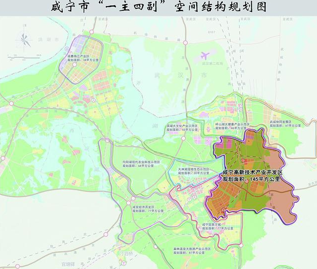 原本停留在图纸上的东进规划,以咸宁金融港项目为主体,快速进入实施