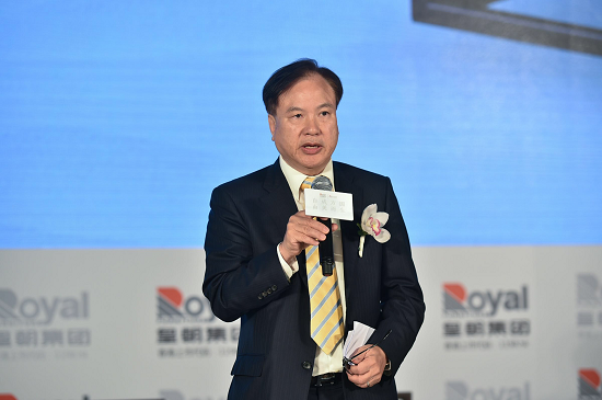 香港皇朝家私集团董事长兼总裁谢锦鹏总结致辞