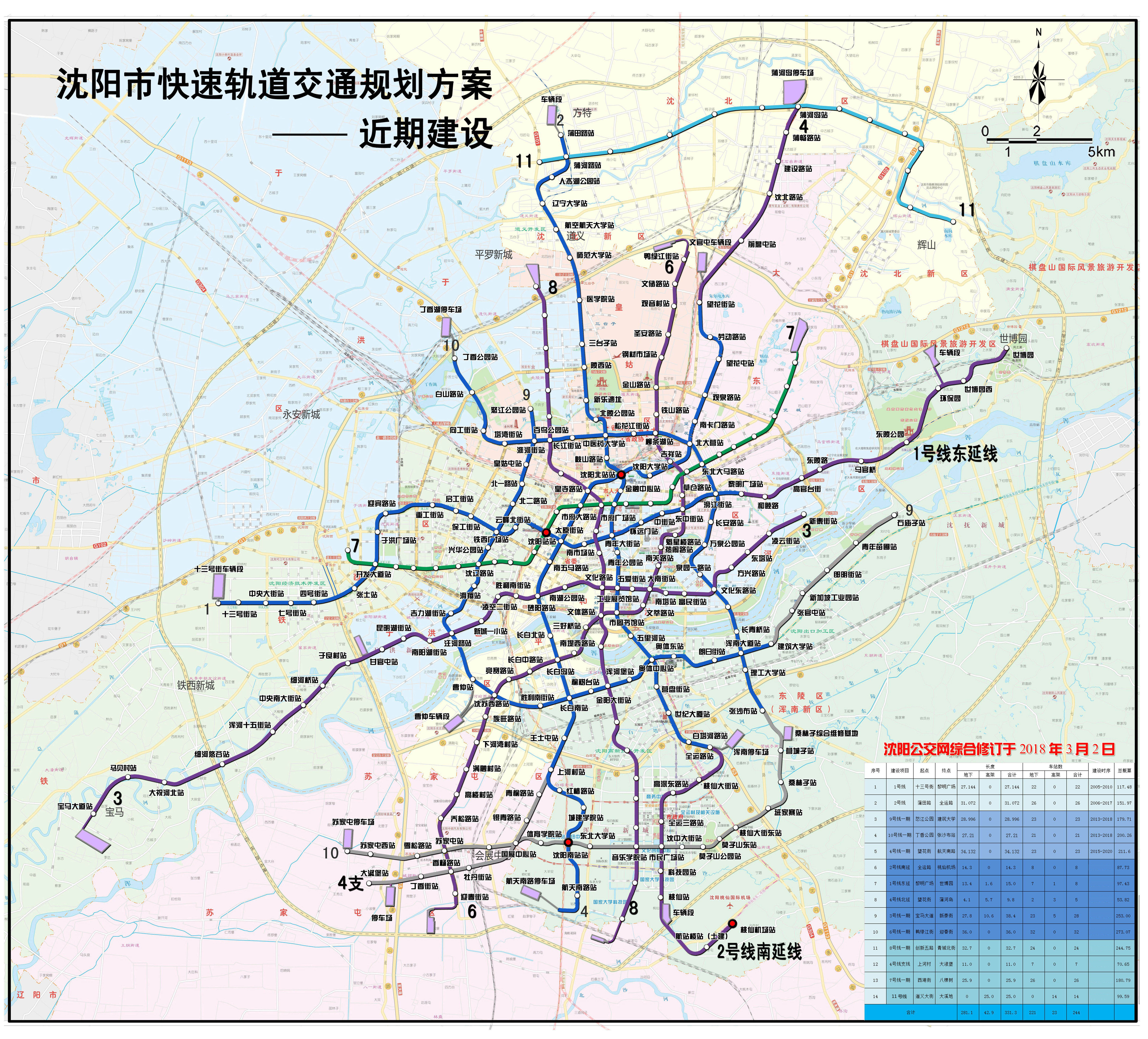 沈阳地铁8号线各大站点新鲜出炉!快看在你家附近