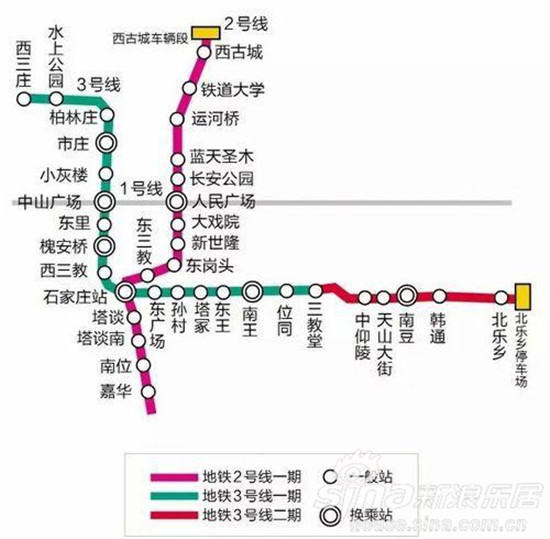 石家庄地铁3号线2期正在征地拆迁 这些楼盘交通升级