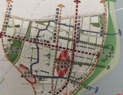 目前桥北片区有已经开通的地铁s8号线,地铁3号线