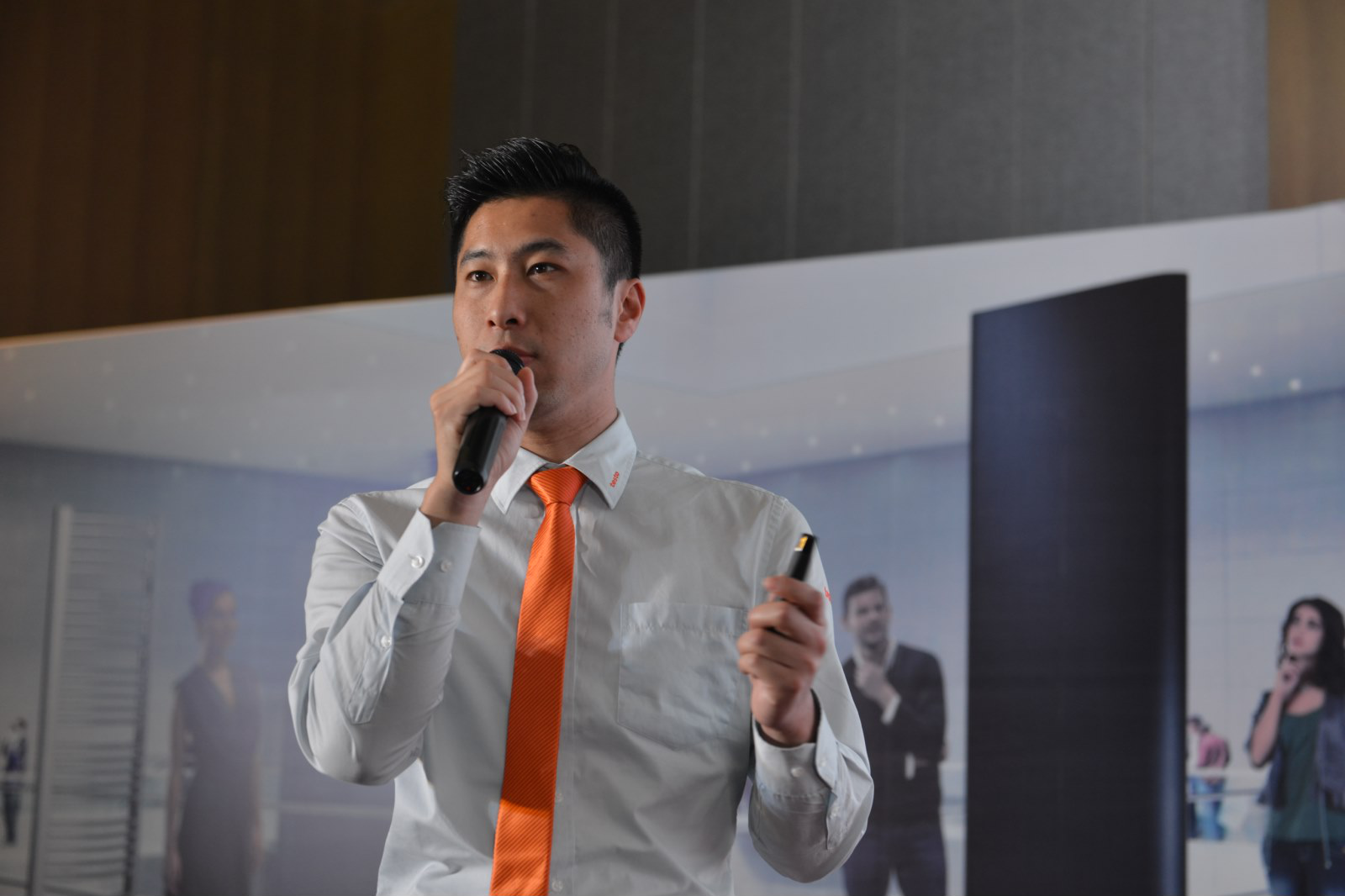 德图仪器国际贸易（上海）有限公司 大区经理宦青做主题演讲