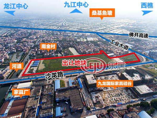 九江镇沙头地块航拍图(摄影:王孜硕 制图:何颖欣)