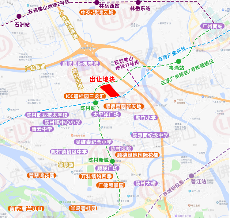 地块位置示意图