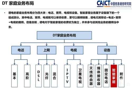 图1：德国电信的家庭业务布局