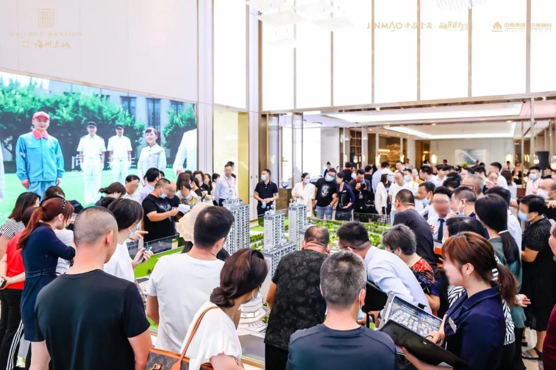 “金茂现象”席卷台州 | 海州上城示范区5天接待超3000人！