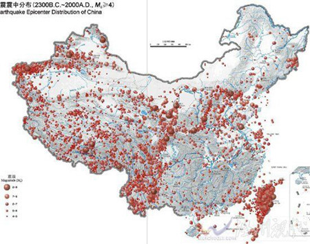 揭秘中国地震危险度最高10大城市 买房要当心