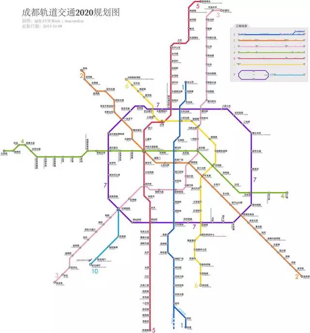 成都地铁最新进展及规划 明年开通3条线路 - 导
