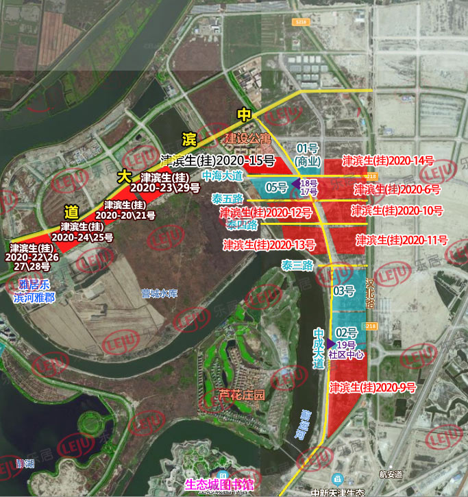 土拍快讯|19.675亿元！天津生态城北部片区10宗地块成交