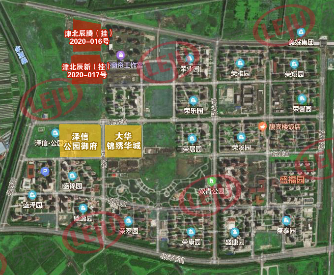 天津双青新家园再出2块商品房用地 总价12.9亿
