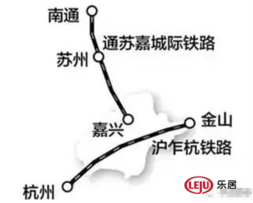 金山至杭州铁路规划