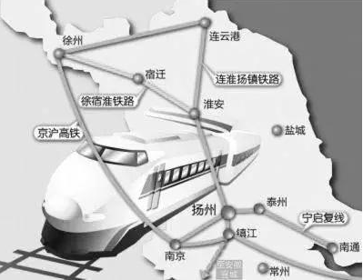 江苏10多条铁路在建