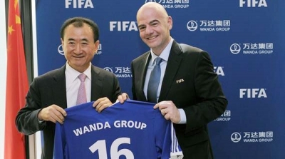 万达成国际足联顶级赞助商 2030世界杯中国有