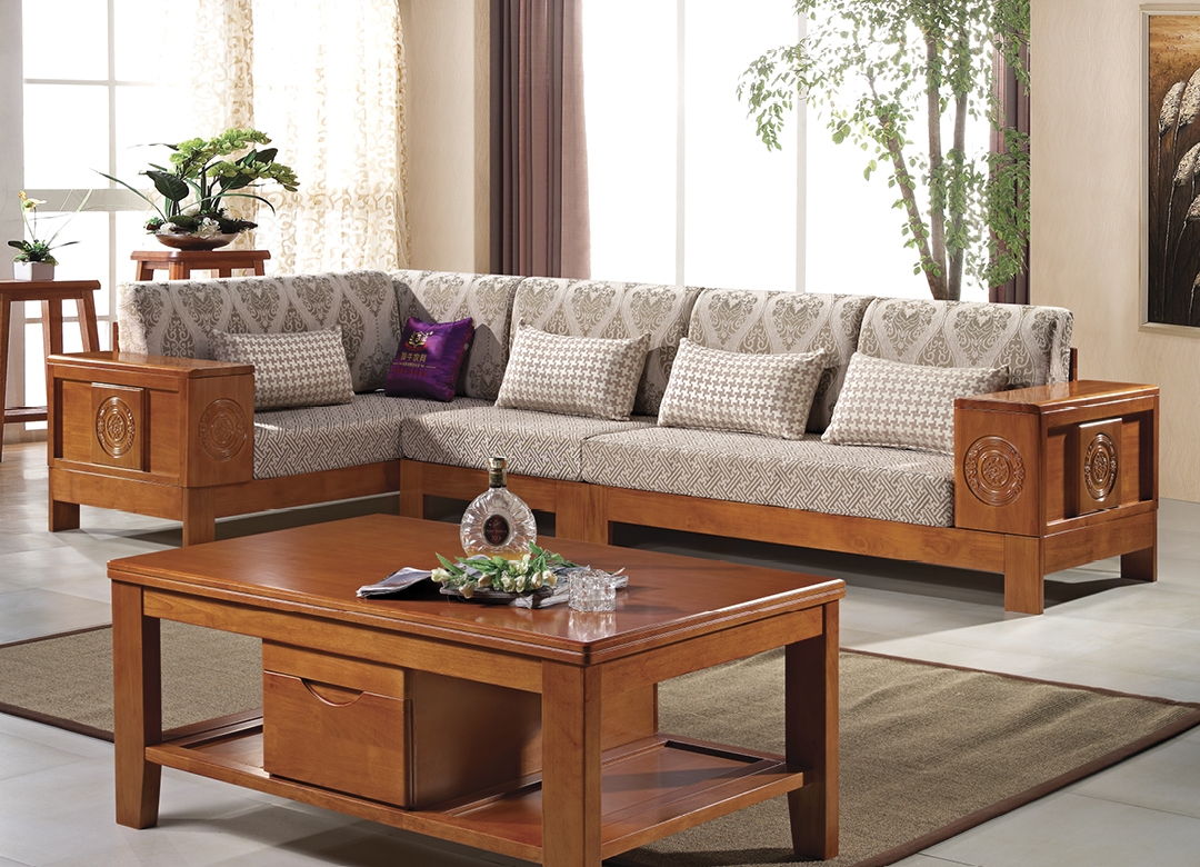 实木沙发设计，胡桃木沙发设计，北欧实木沙发，家具3D|工业/产品|生活用品|艺帮设计 - 原创作品 - 站酷 (ZCOOL)