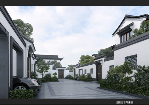实探融创玖溪桃花源MINI中式合院桃源墅预计海滩三亚酒店别墅图片